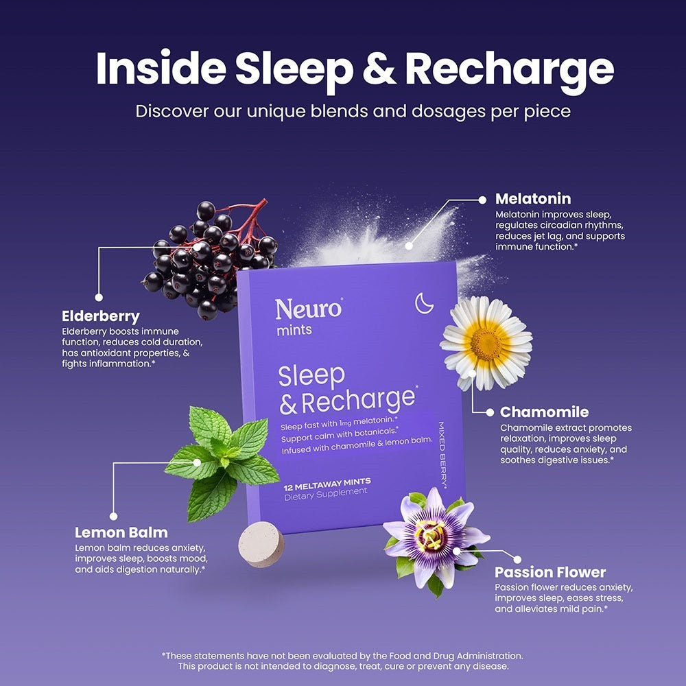Sleep & Recharge™ Meltaway Mints