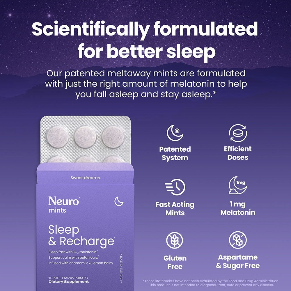 Energy & Focus + Sleep & Recharge