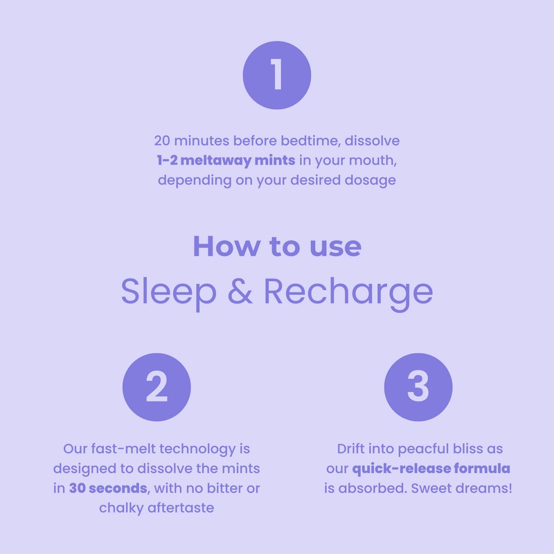 Sleep & Recharge™ Meltaway Mints