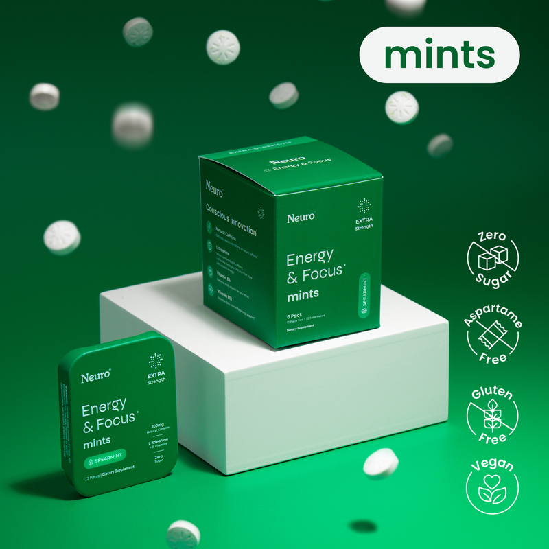 Extra Strength Energy & Focus™ Mints