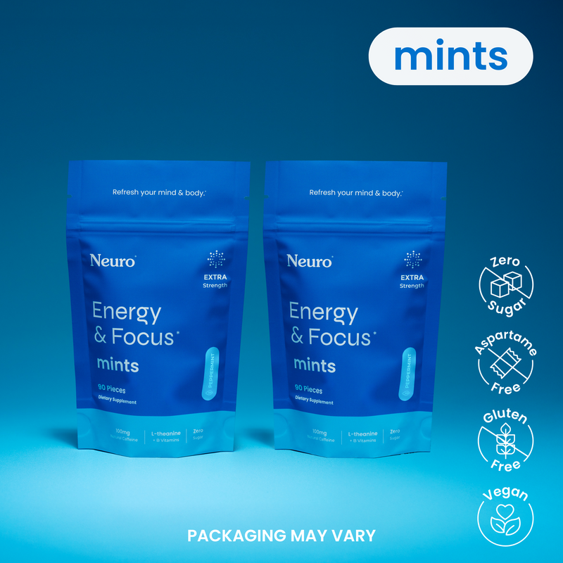 Extra Strength Energy & Focus™ Mints